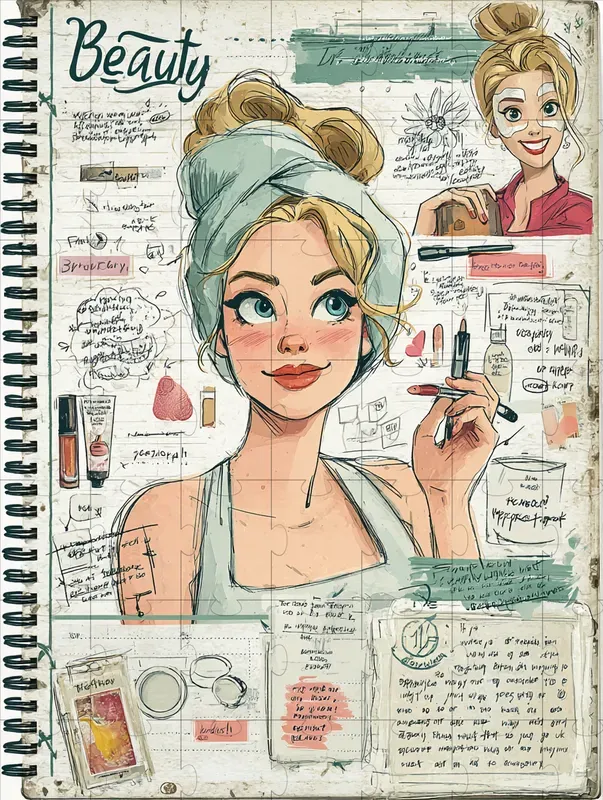 Whimsical Character Journal Pages