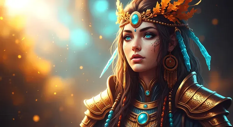 Luminous Autumn Heroic Portraits