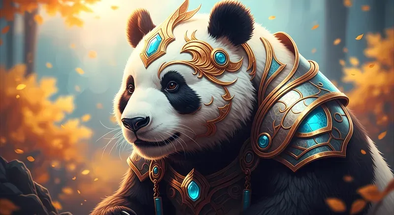 Luminous Autumn Heroic Portraits