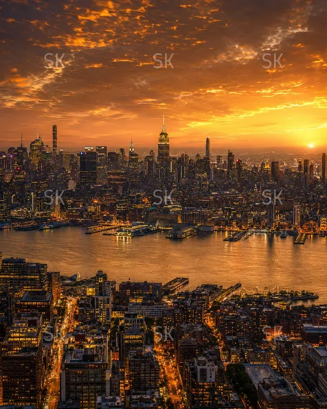 Cinematic Cityscape Wallpaper Portraits