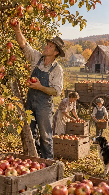 1930s American Farmer Daily Life