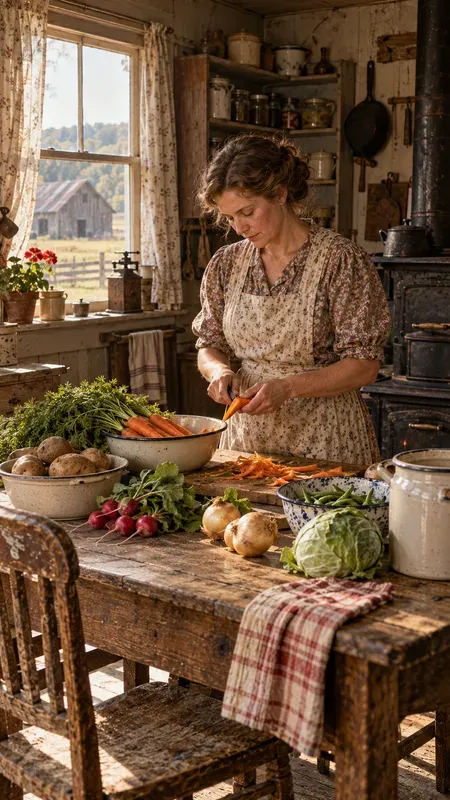 1930s American Farmer Daily Life
