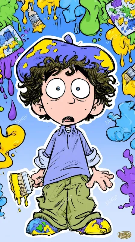 Cartoon Doodle Characters