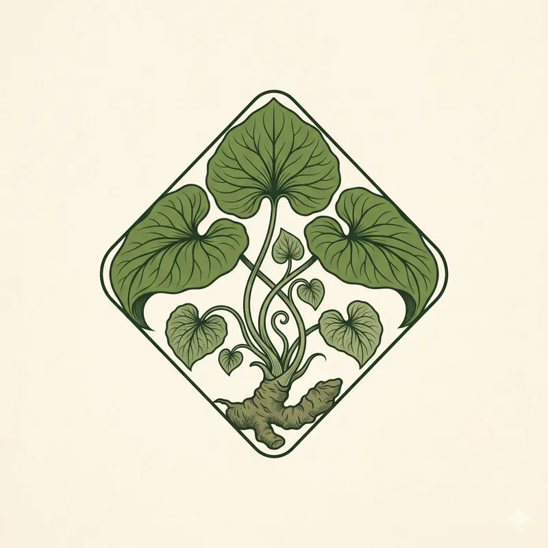 Minimalist Japanese Herb Emblems