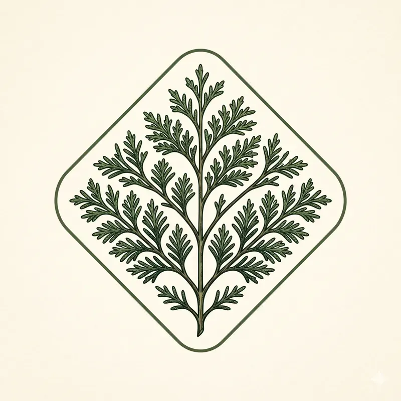 Minimalist Japanese Herb Emblems