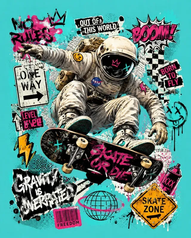 Retro Urban Collage Creators