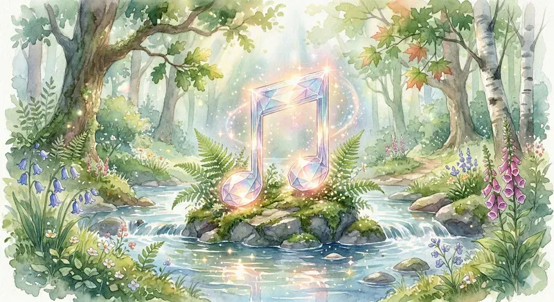 Crystal Music Symbols