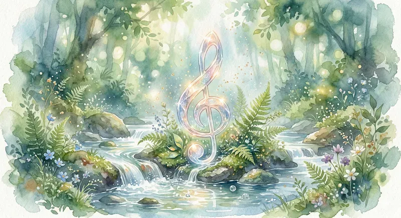 Crystal Music Symbols