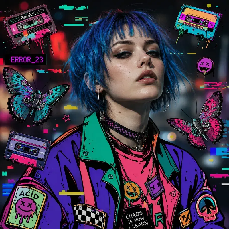 Mixed Media Pop Art Portraits