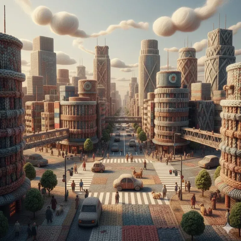 Woven Worlds Knitted Cities