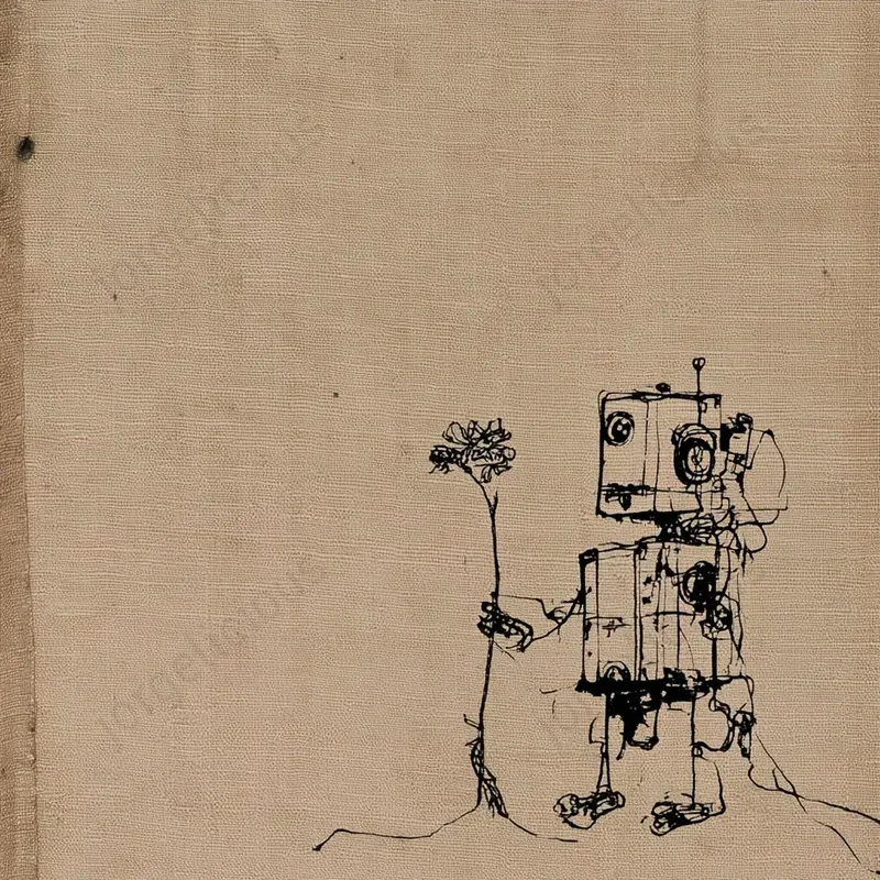 Antique Storybook Ink Sketches