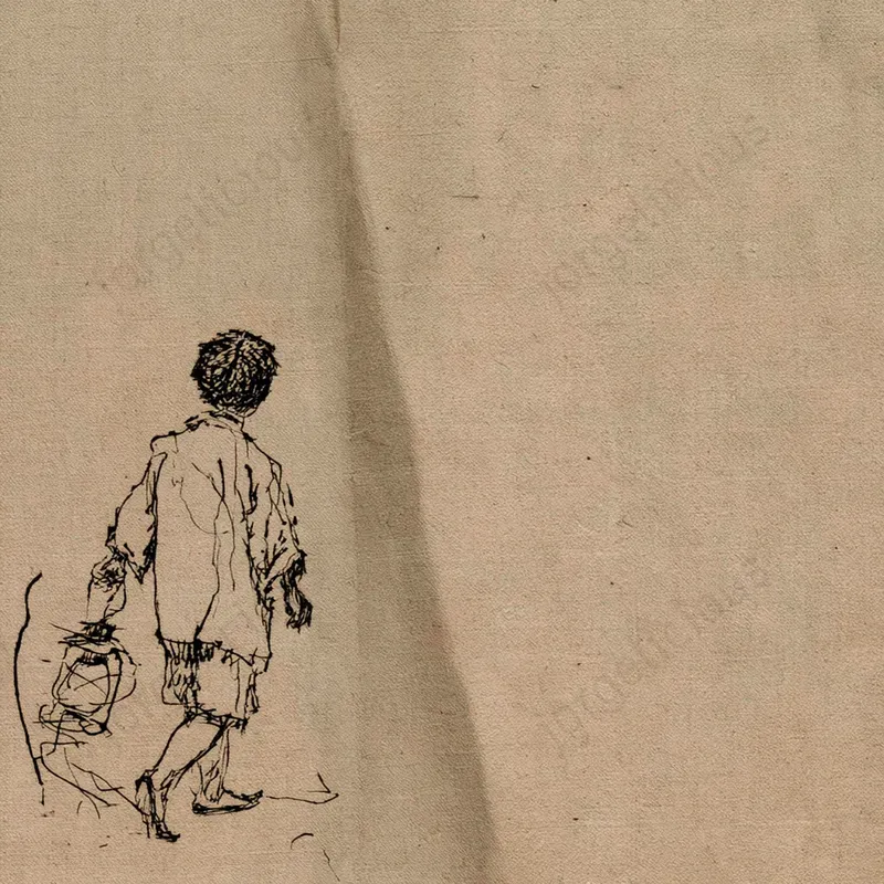 Antique Storybook Ink Sketches