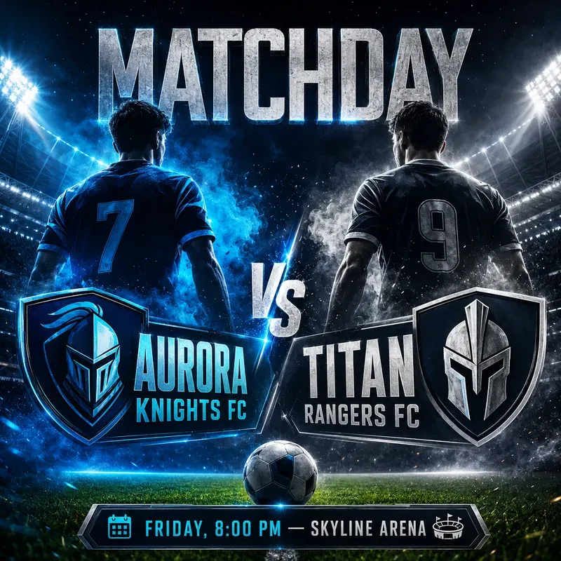 All In One Cinematic Football Poster Pros