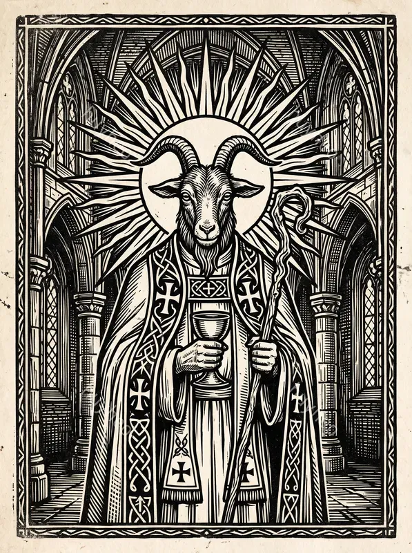 Gothic Woodcut Linocut Art Packs