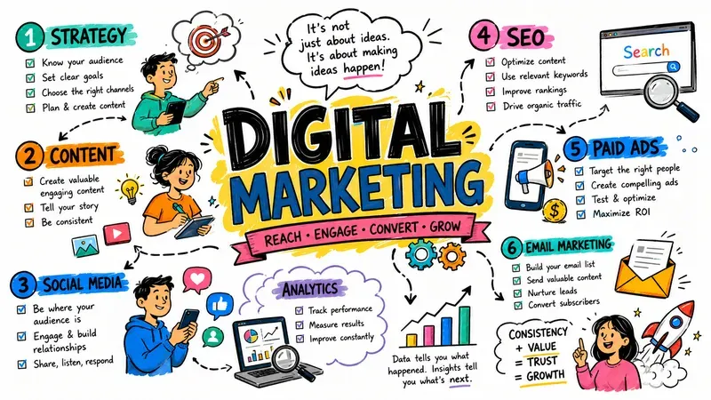 Visual Sketchnote Graphic Asset Pods
