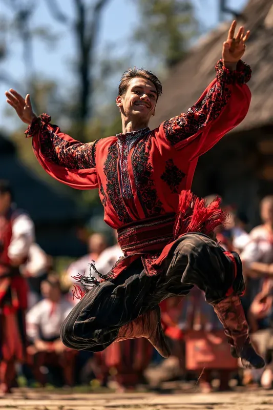 Traditional World Dances Art Generator