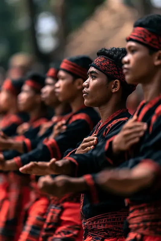 Traditional World Dances Art Generator