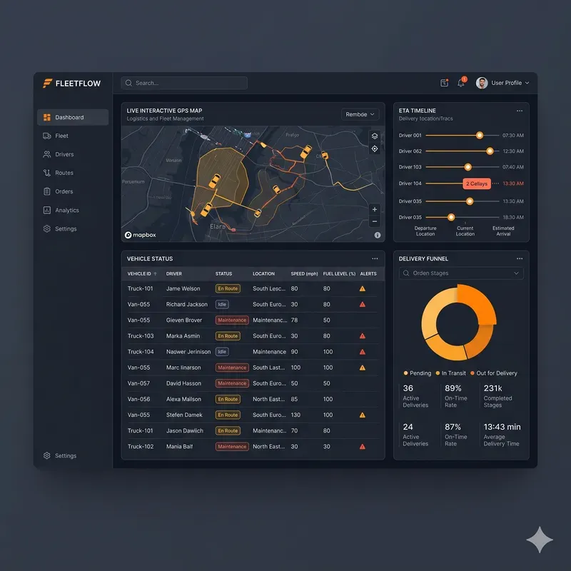 Saas Dashboard UIs