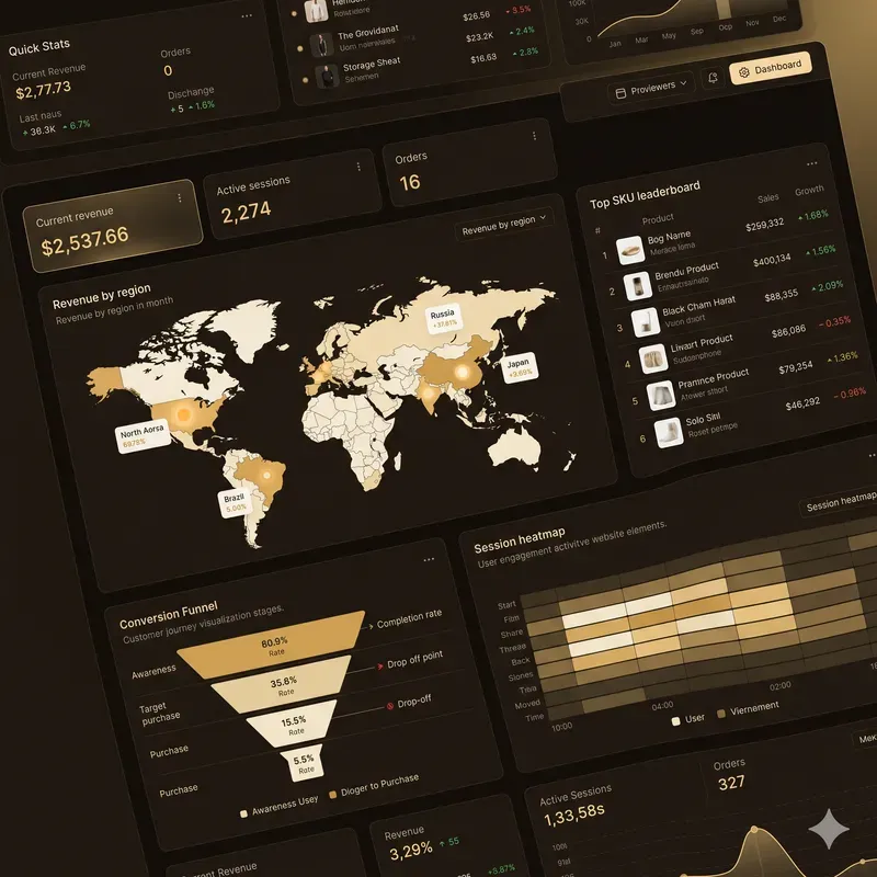 Saas Dashboard UIs