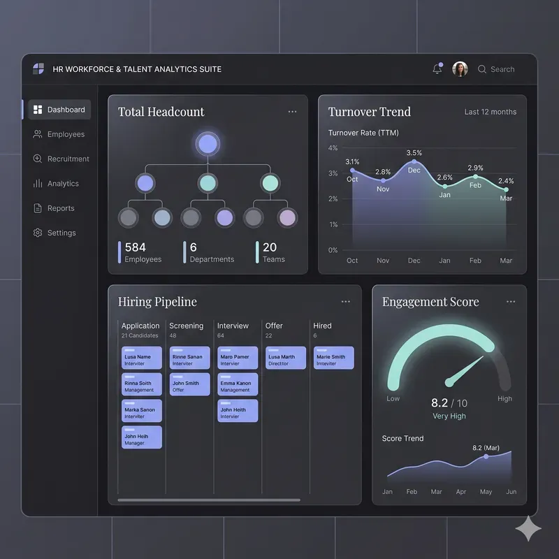 Saas Dashboard UIs