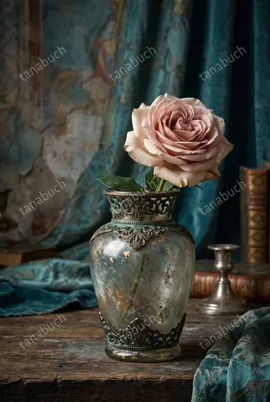 Antique Teal Gold Patinas