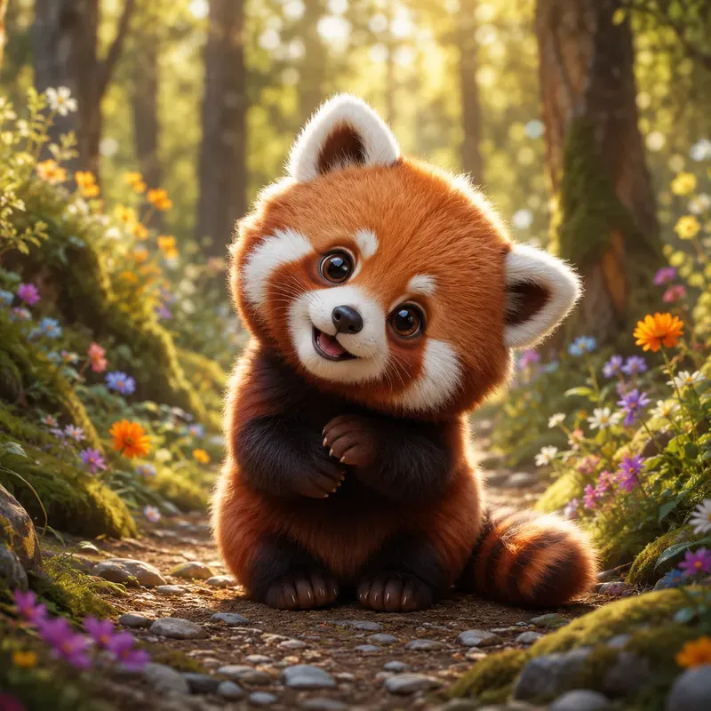 Whimsical Baby Animal Portraits Ultra