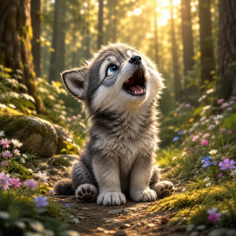 Whimsical Baby Animal Portraits Ultra