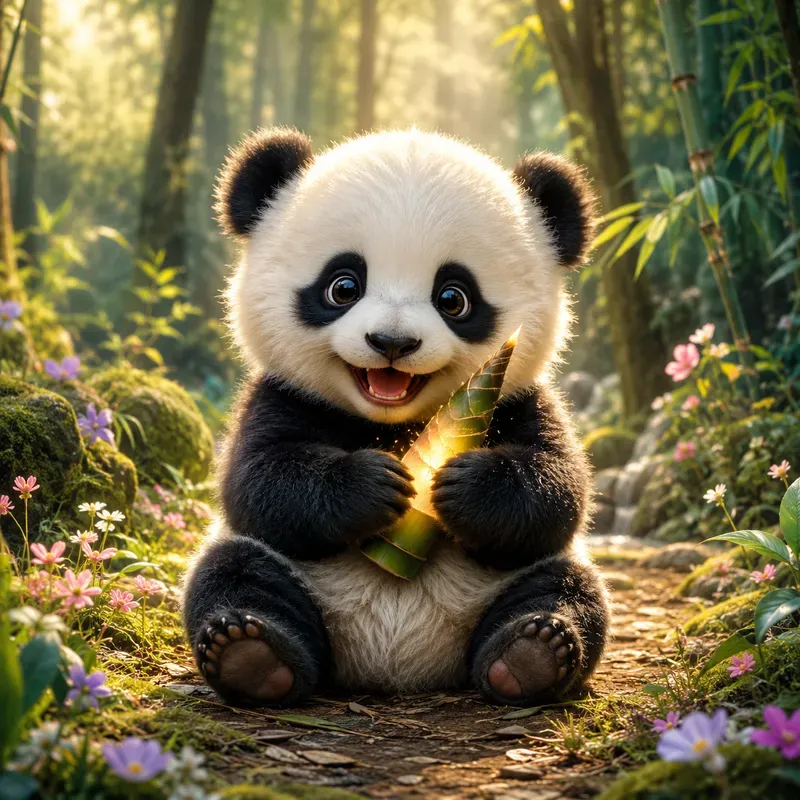Whimsical Baby Animal Portraits Ultra