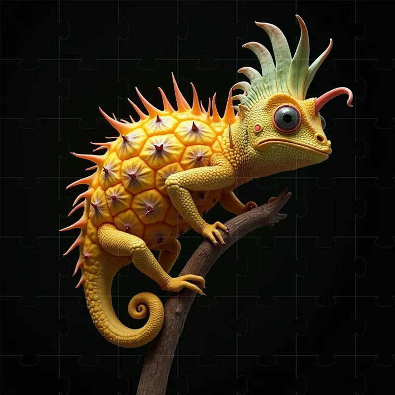 Fruit Animal Fantasy Realistic Art