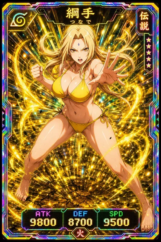Anime Collectible Cards