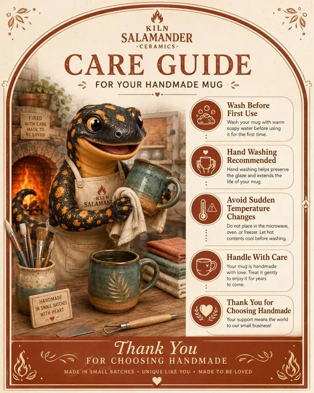 Cute Fantasy Product Care Cards