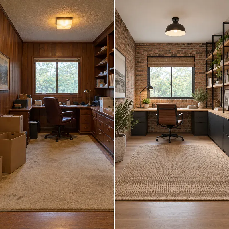 Fixerupper Renovation Split Photos