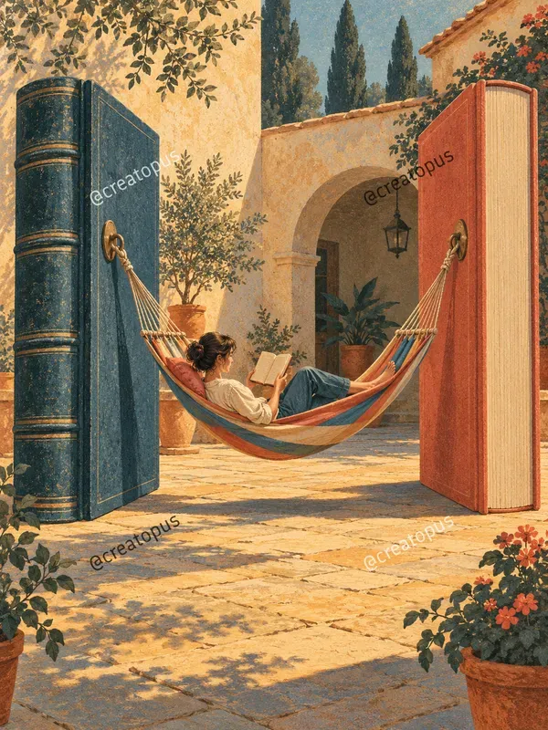 Surreal Bookish Dreamscape Art Prints