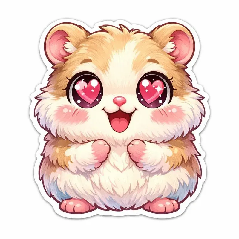 Cute Animal Emoji Stickers