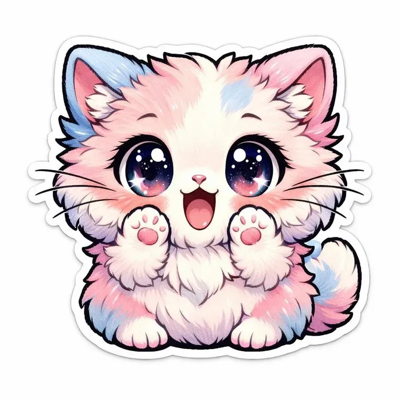Cute Animal Emoji Stickers