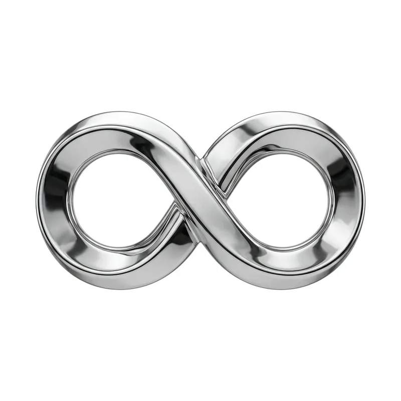 Premium Silver 3d Logo Branding Icons