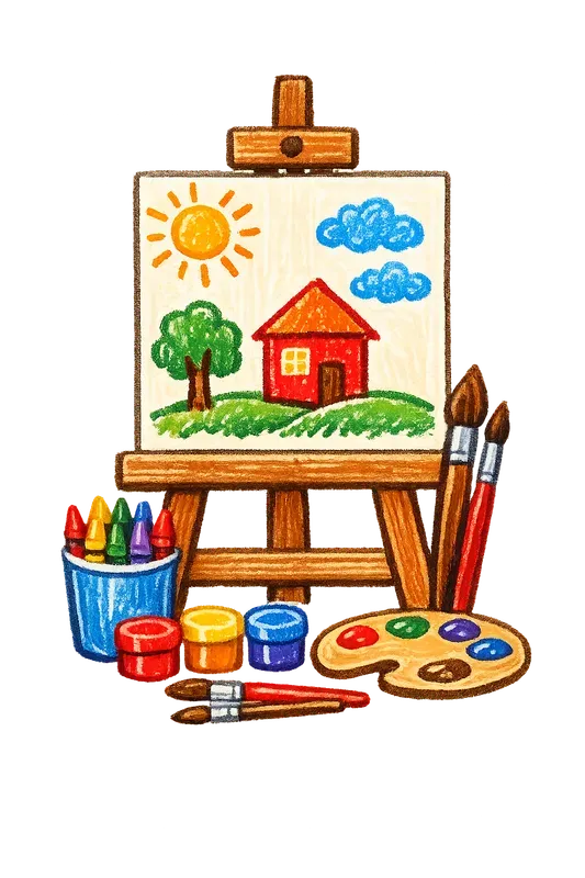 Grade School Art Supplies
