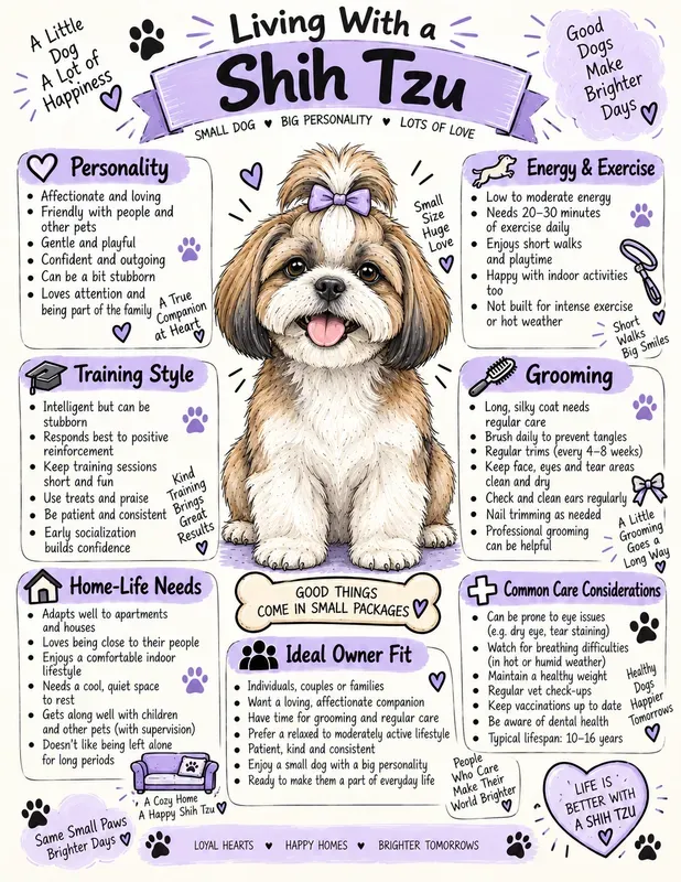 Dog Breed Owner Guide Infographics