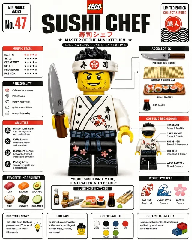 Lego Infographic Poster Creators