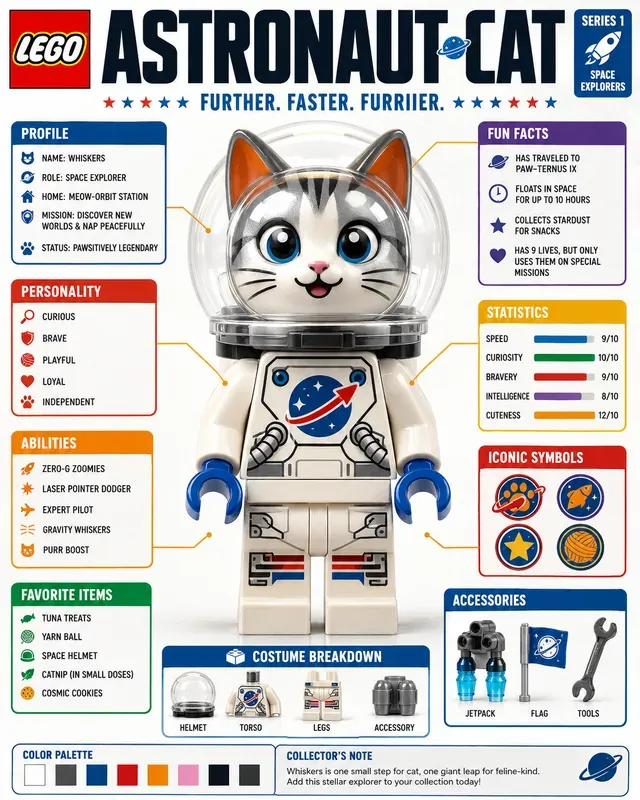 Lego Infographic Poster Creators