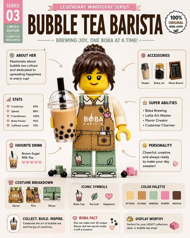Lego Infographic Poster Creators