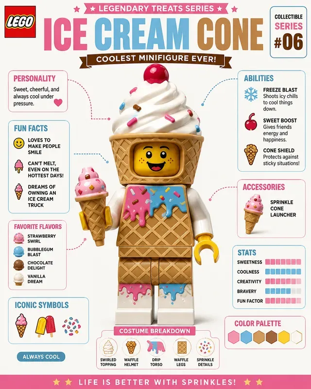 Lego Infographic Poster Creators