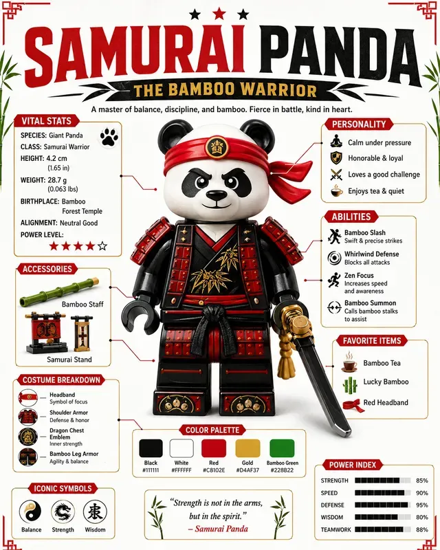 Lego Infographic Poster Creators