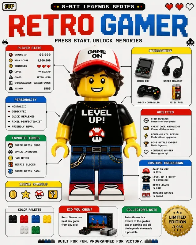 Lego Infographic Poster Creators