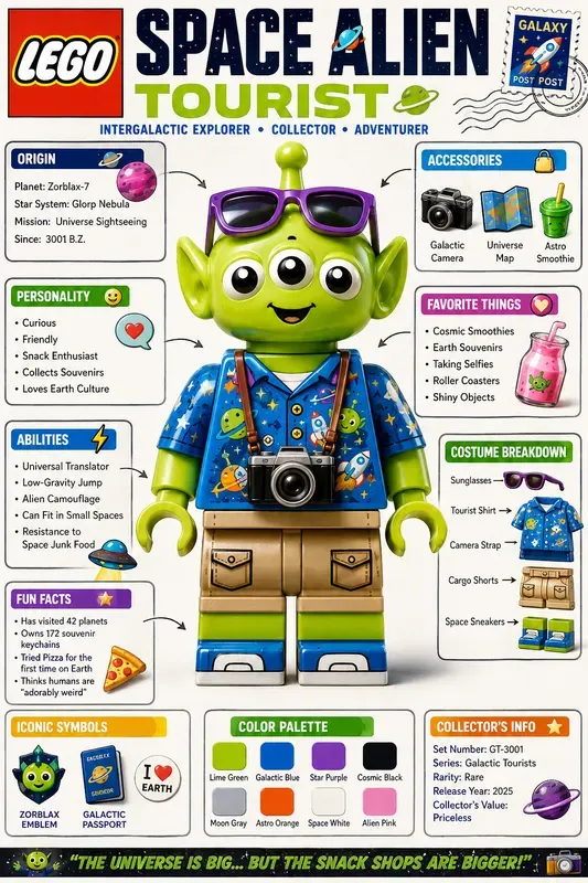 Lego Infographic Poster Creators
