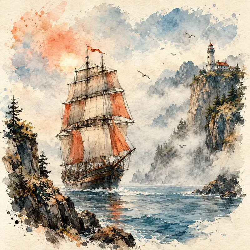 Expressive Ink Watercolors