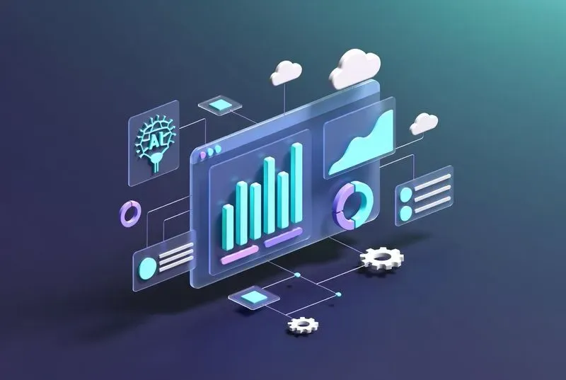 3D Saas Landing Page Illustrations