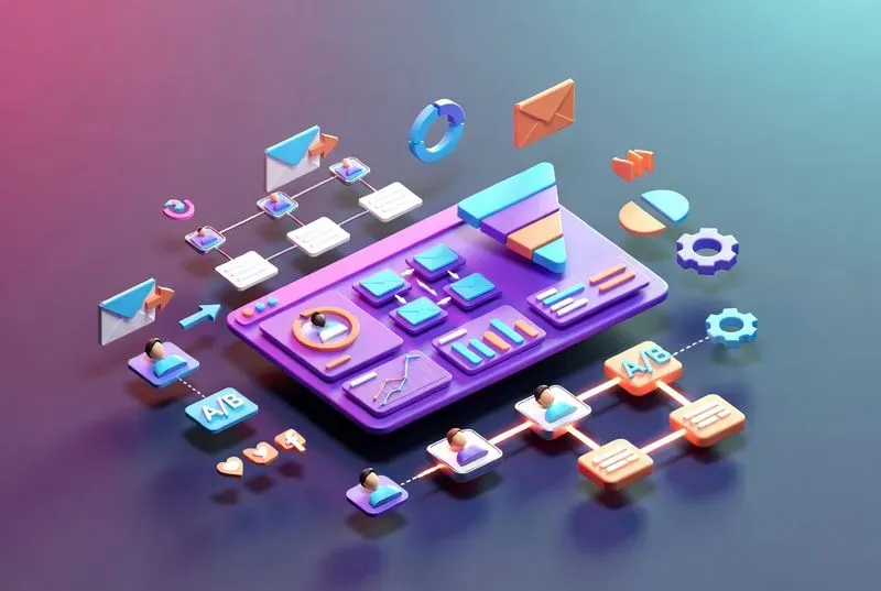 3D Saas Landing Page Illustrations