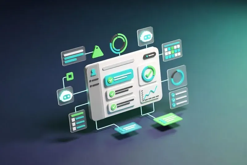 3D Saas Landing Page Illustrations