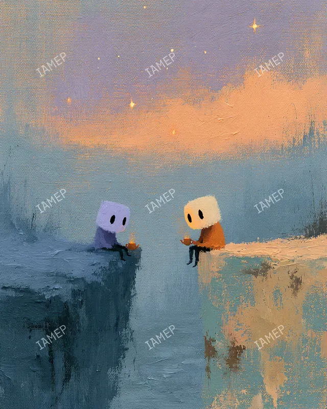 Gouache Brushstroked Storybook Paintings